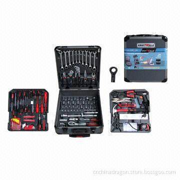 Tool kits, 186pcs tool set in aluminium case